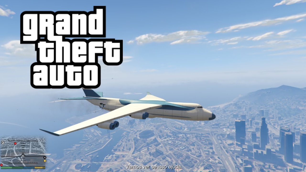 Invasão ao Cargobob - (GTA 5)