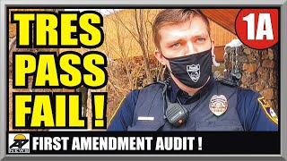 POSTMASTER / COPS OWNED & EDUCATED !! - Flagstaff Arizona - First Amendment Audit - Amagansett Press