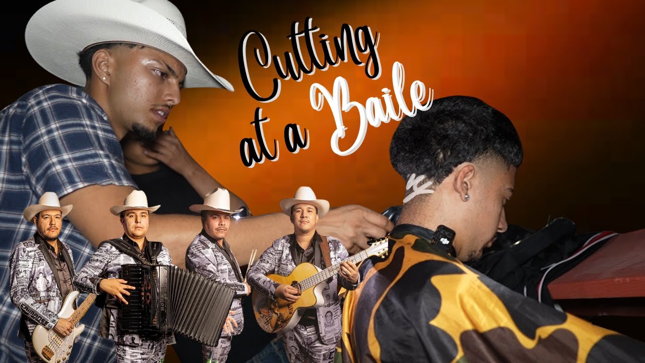 Cutting Hair at a baile 🕺
