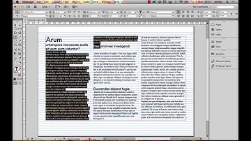 Columns and baseline grid InDesign