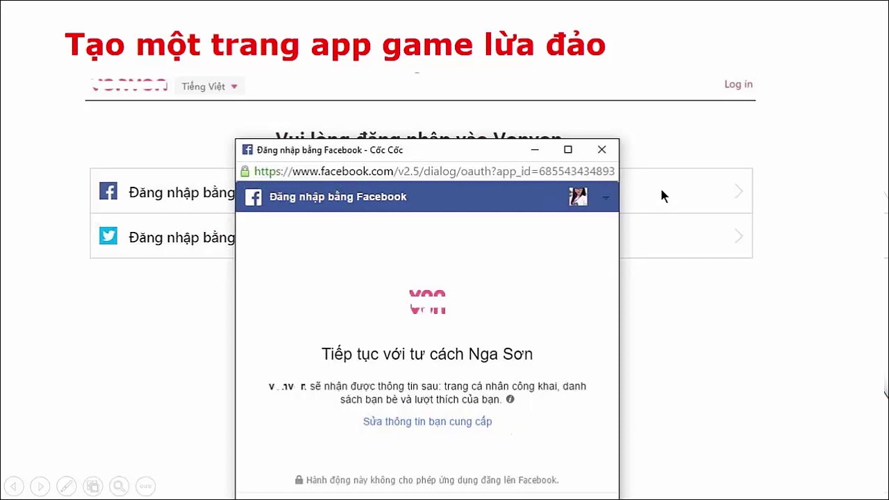 Chiêu trò lừa đảo tải Game độc hại trên mạng xã hội Facebook