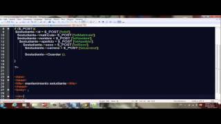 Insertar datos en una tabla con php y phpmyadmin Part4