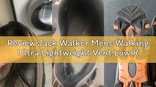 Review Jack Walker Mens Walking Ultra Lightweight Vent Low Rise Hiking Trekking Waterproof Trainers