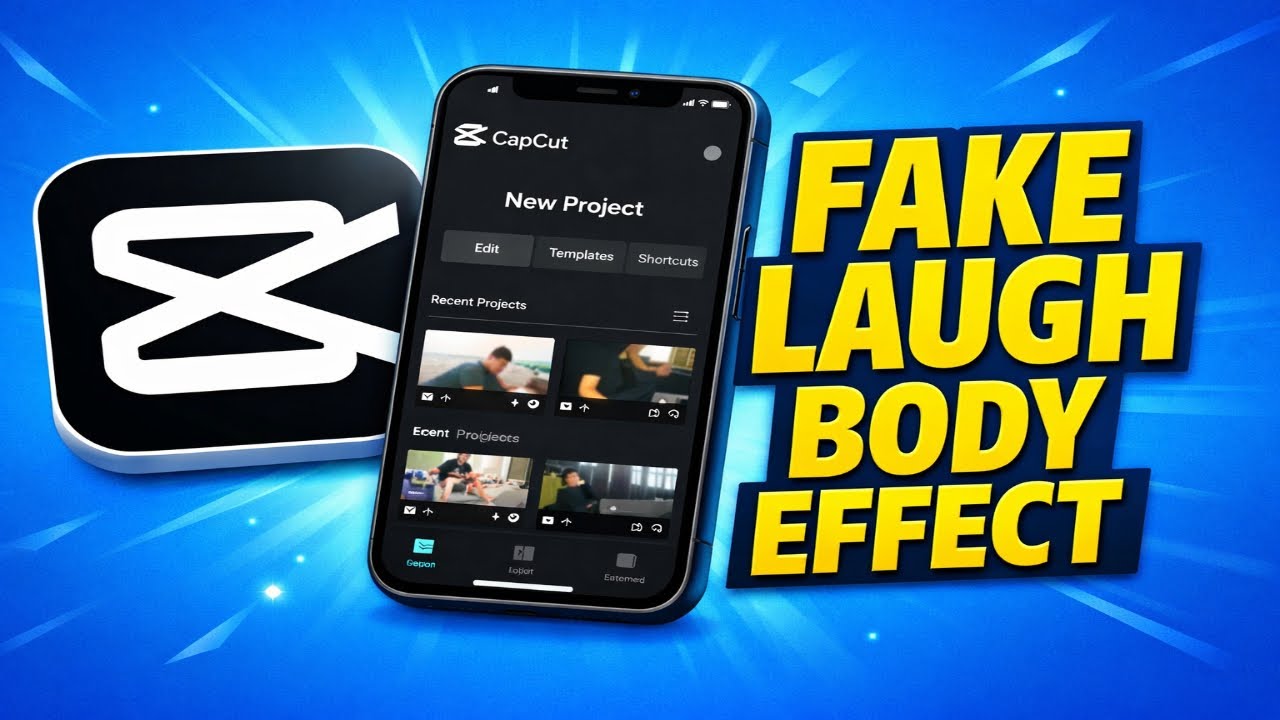 Как добавить эффект искусственного смеха в Capcut (2026)