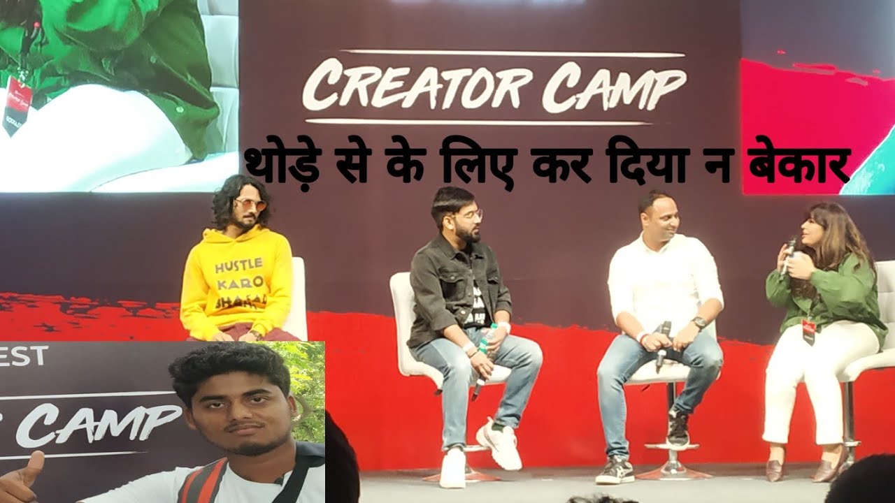 Youtube Creator Camp 2019 Delhi
