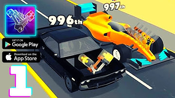 Engine Pistons ASMR Gameplay Walkthrough Part 1 (iOS, Android)