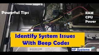 hp desktop: identify beep codes and meaning