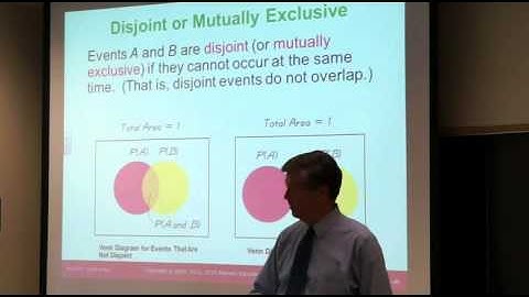 MA105 - Lecture XII - Section 4-3: Probability - The Addition Rule