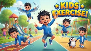 Kids Exercise at Home 🏃‍♂️ | Move Like Animals! 🐒 | Fun Workout for Kids | Kamilo