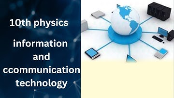 EXCERCISE MCQS, CLASS 10, PHYSICS,CHAPTER 17, INFORMATION AND COMMUNICATION TECHNOLOGY|