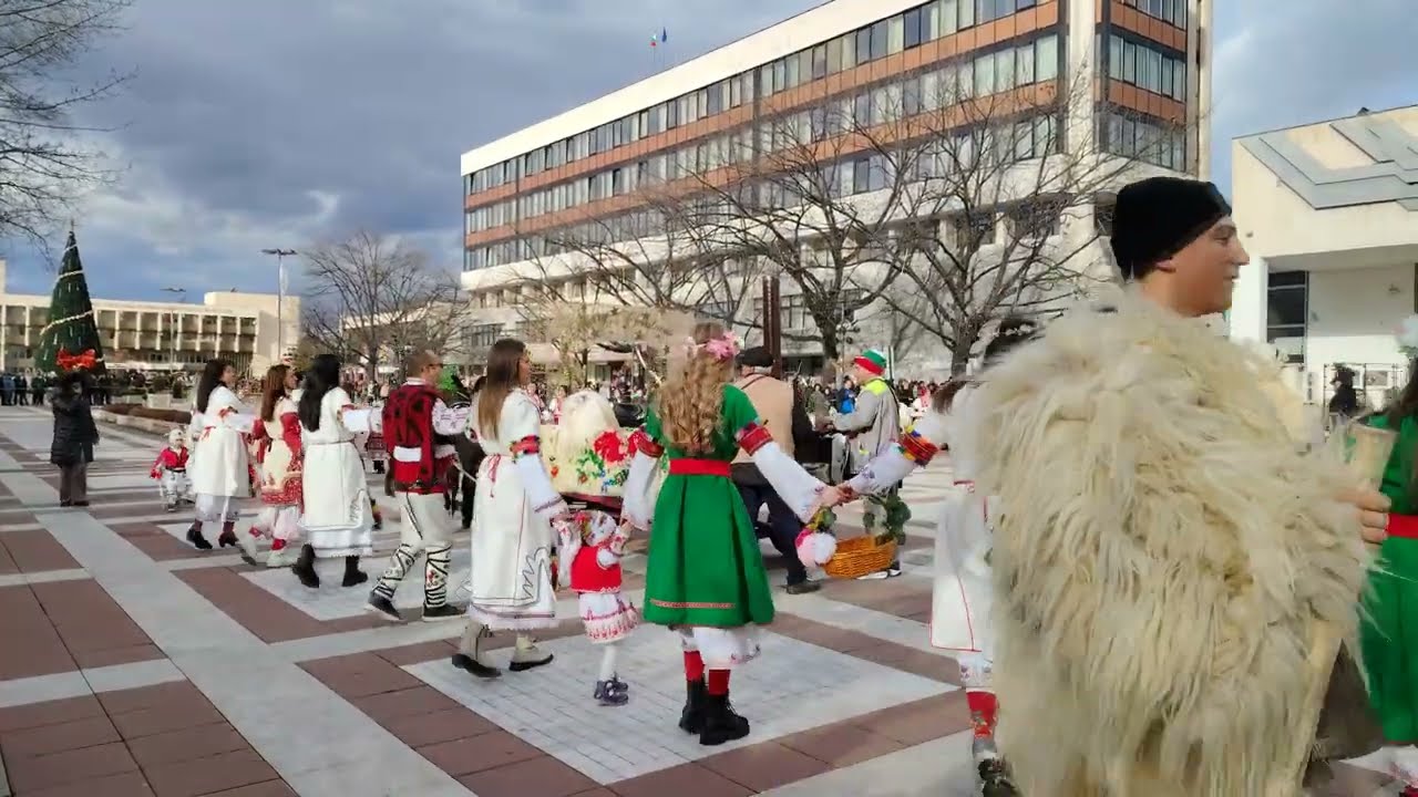 Фестивал на сурвакарските игри Благоевград 04.01.2026 - Трети квартал-Нова Маала, Бело поле, Еленово