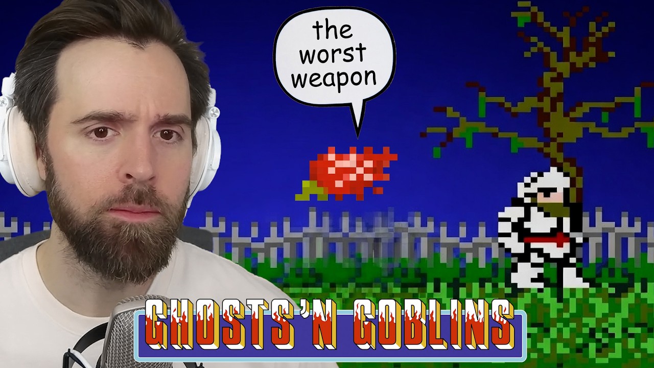 Can I Beat Ghosts 'n Goblins on NES Using Only the WORST Weapon?