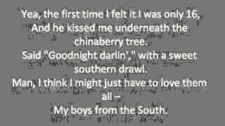 Pistol Annies "Boys From The South" lyrics