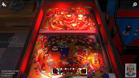 Pinball Workout #8: Clown (Zaccaria / 1985) Run #2...