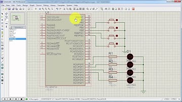 MikroC & PIC16F877A - Ngắt khi PORTB thay đổi