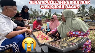 Download Lagu TEPAT 1000 hari MAK WEK‼️rumah mak wek sudah bagus‼️ kami kangen mamak😭 MP3