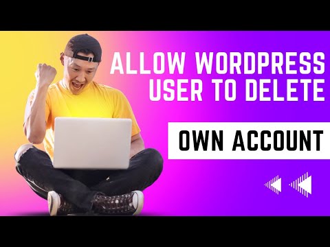 How to Allow Wordpress Woocommerce User/Customer to Delete themeselves (own account) in Front-end
