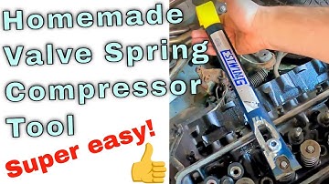Valve Spring Compressor Tool Homemade DIY