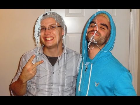 Silly String Attack #1! - Bryce Bolick (26th b-day)