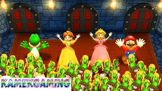 Mario Party 9 Minigames Peach Vs Mario Vs Daisy Vs Yoshi #kamekgaming