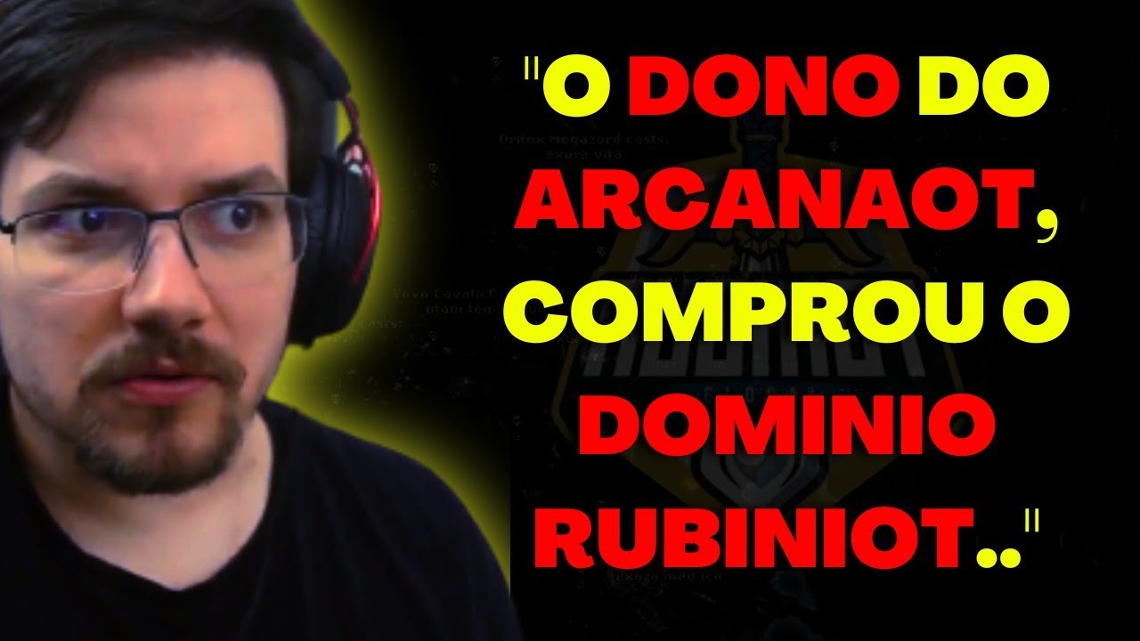 TIBIA RUBINI COMENTANDO QUE COMPRARAM O DOMINIO RUBINIOT# ...