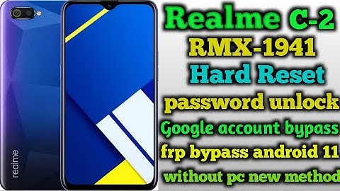 realme c2 hard reset | realme 1941 pattern unlock realme rmx1941 hard reset new method without pc