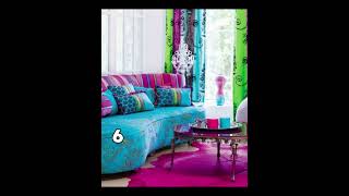 all rooms with splash of color