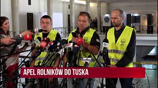Skoro Tusk nie reaguje na apele #rolników po polsku, to spróbowali dotrzeć do niego  po niemiecku!