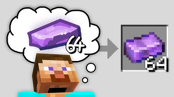 Minecraft, But Anything I Think, I Get...