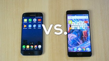 OnePlus 3 vs. Samsung Galaxy S7 EDGE Fingerprint Scanner Speed Test!
