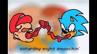 Friday Night Funkin&#39; - Mario and Sonic Kissing Mod (Showcase)