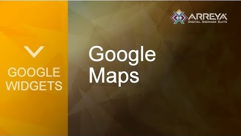 How to: Embed Google Maps