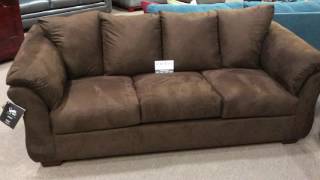 Ashley Furniture Darcy 7500 Flared Pillowtop Arm Sofa Loveseat Set