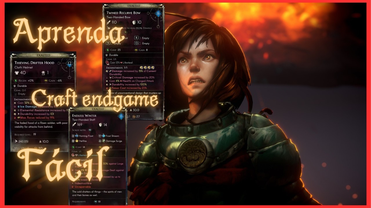 Guia de craft - craft guide -No Rest for the Wicked (aprenda os a fazer os melhores itens)