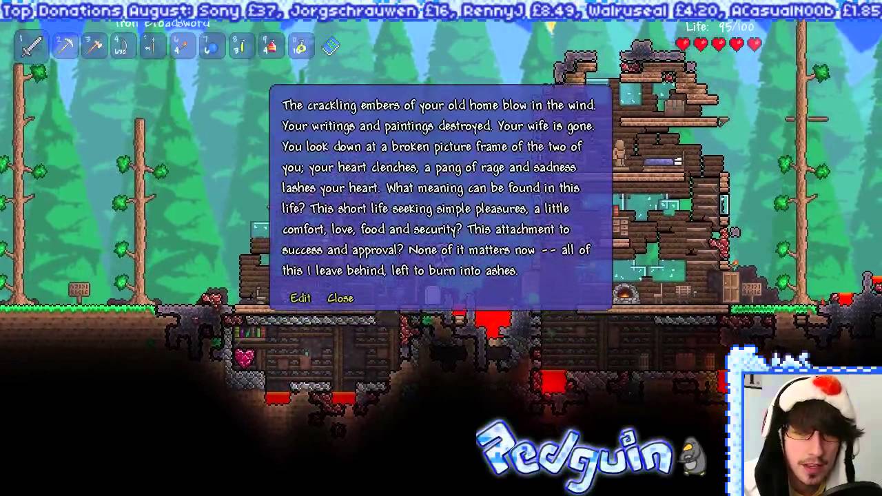 Dark Souls Adventure Map: The Story of Red Cloud - Terraria Maps