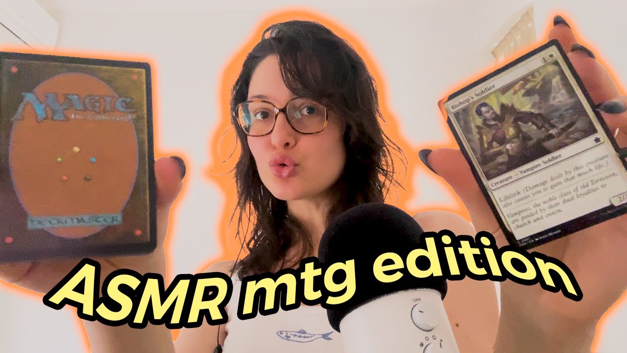ASMR Magic: The Gathering card edition