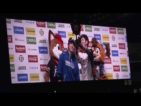 170916 ファイターズが勝利！ヒーローは高梨と清水！