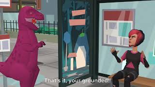 Barney Has A Nightmare And Gets Grounded