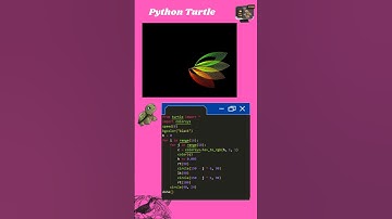 Mesmerizing Python Turtle Art 🌈 | 30 Seconds of Pure Satisfaction!