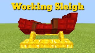 Working Sleigh in Minecraft PE (Command block Creation) @DhenryPH