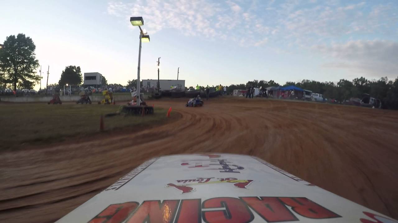 FXT lawnmower races 6-24-16 - YouTube