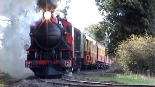 Don River Railway  Last West Coast Steam Excursion