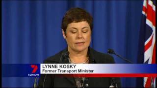 Lynne Kosky Resigns SEVEN NEWS