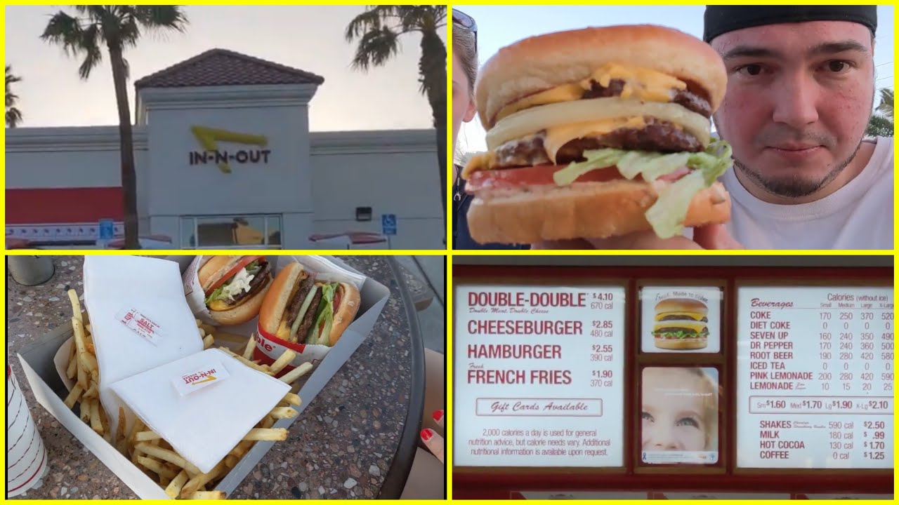 In-N-Out Burger Review! *Las Vegas* - YouTube