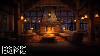 Soft Jazz: Cozy Fireplace Ambience & Smooth Piano Melodies | 3Hour Relaxing Instrumental