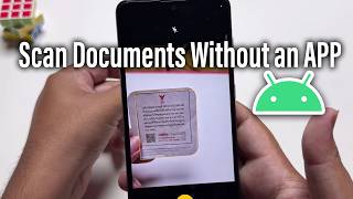 How To Scan Documents On Android Phone (Quick & Easy) || Without ANY Third-party App