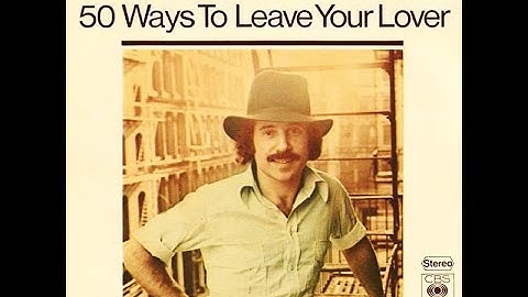 PAUL SIMON - 50 WAYS TO LEAVE YOUR LOVER7 - FAUSTO RAMOS