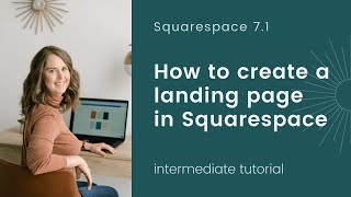 How to Create a Landing Page in Squarespace / Remove Header and Footer Squarespace Tutorial
