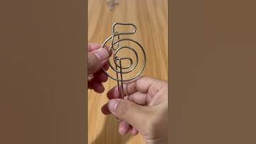 They say the smart ones take out the rings one at a time #puzzle #toys