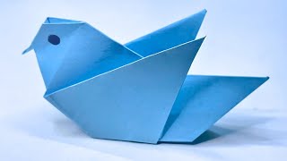 How To Make An Easy Origami Bird Sparrow Bird Origami Artistry